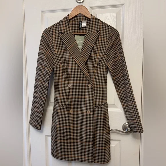 DOUBLE-BREASTED JACKET DRESS - Picture 7 of 7